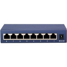 Resim upTech 8 Port 10/100/1000Mbps Yönetilemeyen Ethernet Switch 