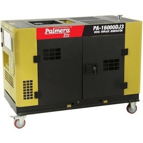Resim Palmera 16000Dj3 Dizel Jeneratör Trifaze Sessiz Kabinli Jeneratör 