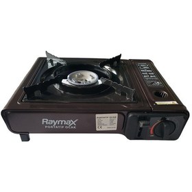 Resim Raymax Portatif Kamp Ocağı 2.9 Kw Güçlü, Hafif Ve Taşınabilir Kahverengi 