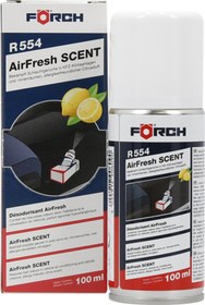 Resim förch Airfresh Scent Araç Klima Temizliği Koku Klima Bombası Limon 100 ml 