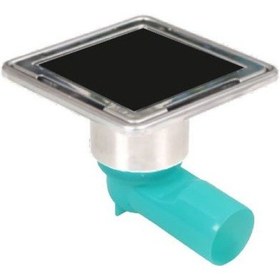 Resim Sukar Siyah Cam Yer Süzgeci Çelik Çerçeve 