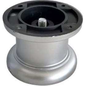 Resim Jumbo Plastik Ayak 5 cm Mobilya Ayağı Gri 