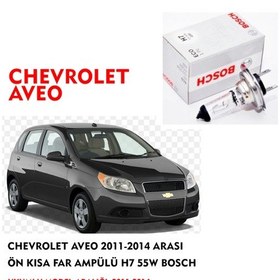 Resim CHEVROLET AVEO 2011-2014 ARASI ÖN KISA FAR AMPÜLÜ H7 55W BOSCH 