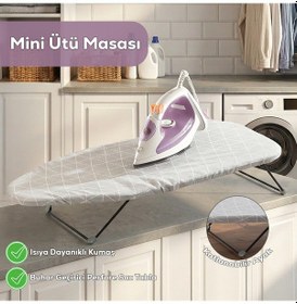 Resim Porsima 15120-2 Smart Mini Seyahat Portatif Katlanabilir Ayaklı Ütü Masası Çok Renkli 