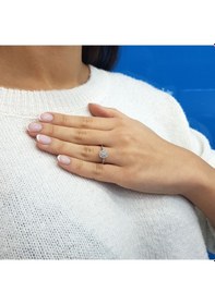 Resim Lova 0,22 Karat Baget Pırlanta Yüzük - 1040516 