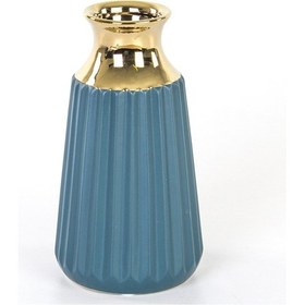 Resim Euro Flora Dekoratif Seramik Vazo 11.5x22 Cm 