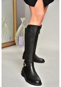 Resim Fox Shoes T820880209 Siyah Dalgıç Kumaş Klasik Çizme 