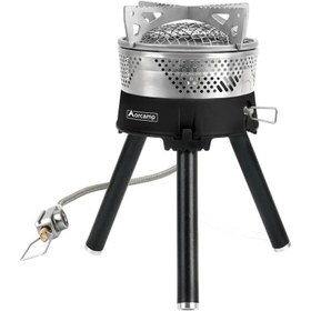 Resim Portatif Kamp Sobası - Zenith - Orcamp - Siyah - (OUT-4701) 