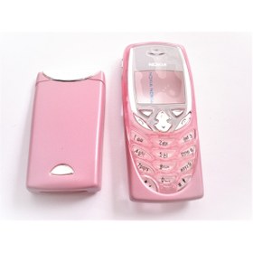 Resim Nostaljik Nokia 8310 Kapak Ve Tuş Takımı,sıfır,pembe Renk 