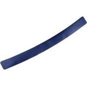 Resim Mavi 1 Adet Arka Koruma Plakası Etiket Araba Arka Anti-kicked Çizilmeye Karşı Koruma Şeridi 3d Karbon Fiber Film 