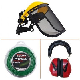 Resim Motorlu Tırpan 3'Lü Koruma Seti 