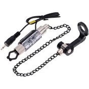 Resim Vkemall Balık Bulucu Demir Balıkçılık Isırığı Alarmı Zincir Askısı Salıncak Led Aydınlatmalı Gösterge Sarı 