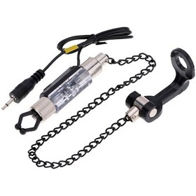 Resim Vkemall Balık Bulucu Demir Balıkçılık Isırığı Alarmı Zincir Askısı Salıncak Led Aydınlatmalı Gösterge Sarı 