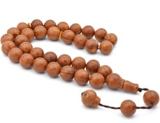 Resim Sistemli Küre Kesim İri Boy Andız Tesbih 13 Mm 