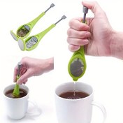 Resim 1 adet Mutfak Malzemeleri, Çay Seti, Silikon Çay Süzgeci, Çay Filtresi, Çay Demliği, Mutfak Araçları 