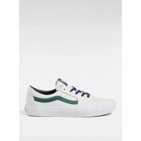 Resim Vans VN0009QRWTM1-SK8-LOW Beyaz Deri Kadın Lifestyle Ayakkabı 