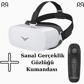 Resim Peeq Shinecon 2K Görüntü Kalitesi SC-AI06 3D Sanal Gerçeklik Gözlüğü + Sanal Gerçeklik Kumandası 