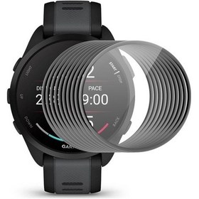 Resim Garmin Forerunner 165/165 Müzik İçin 10 Adet 3d Tam Kapsama Yumuşak Pc Kenar Pmma Hd Ekran Koruyucu Film 