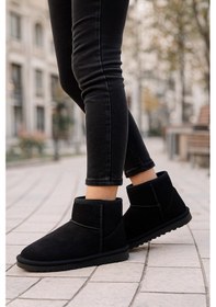 Resim Ultra Mini Kürklü Classic Mini Iı 1016222 Che Kadın Bot Siyah 