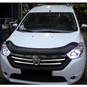 Resim Dacia Lodgy 2012 - 2020 Ön Kaput Koruyucu Rüzgarlığı Piano 