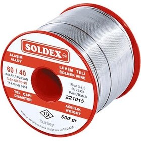Resim 2mm 500 gr Soldex Lehim Teli-4389 