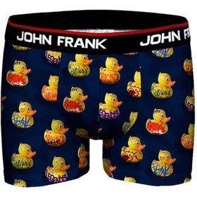 Resim John Frank Dijital Baskılı Modal Erkek Boxer JFBDMOD117-DUCK (JFBDMOD117-DUCK) 