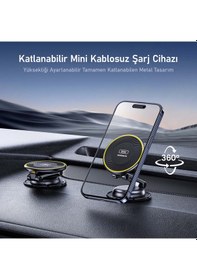 Resim Aohi Superauto Kablosuz Magsafe Araç Içi Şarjı, Mıknatıslı Şarj 