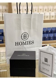 Resim Homies Erkek Kol Saati %100 Orjinal Paslanmaz Çelik Kordon Siyah 