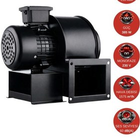 Resim Dündar CM 21.4 385 watt 1575 m3/h 1390 DD 220/230 volt Monofaze Salyangoz Radyal Fan Aspiratör 