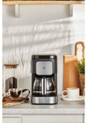 Resim Karaca Coffee Brew 2 in 1 Aroma Özellikli Filtre Kahve ve Çay Demleme Makinesi 