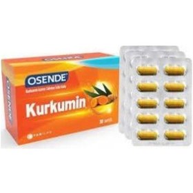 Resim Osende Kurkumin 30 Yumuşak Kapsül 