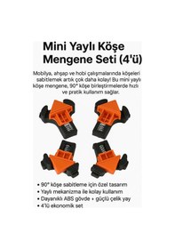 Resim Merttools Mini Yaylı Köşe İşkence Seti 4 Parça 