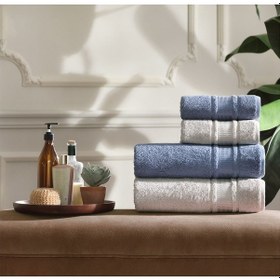 Resim Colourist Banyo Havlusu 90x150 Cm Beyaz 