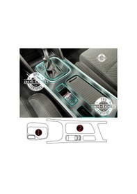 Resim Renault Megane Uyumlu Otomatik Vites Etrafı Tpu Koruyucu 2022-2026 