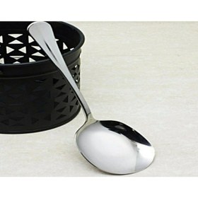 Resim ozbience Şık ve dayanıklı 22 cm servis kaşığı, kolay kullanım ve temizlik için ideal 