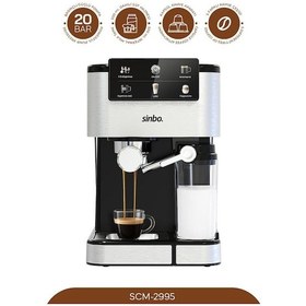 Resim Sinbo SCM 2995 Kapsül Kahve Aparatlı Espresso Makinesi 