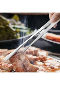 Resim Bucuks Yiyecek Servis Maşası Air Fryer Master Chef Şef Cımbızı Et Kızartma Barbekü Aleti 30 Cm 