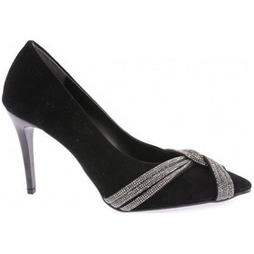 Resim Dgn Ysf-06-23y Kadin Silver Taşli Burgu Bantli Abiye Ayakkabi YSF-06-1563-R1700 