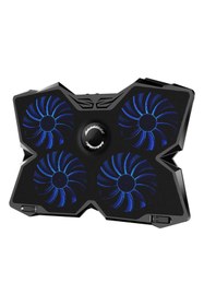 Resim Renvox 4 Fanlı LED’li Sessiz Laptop Soğutucu Stand USB Girişli 