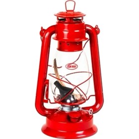 Resim Seltar Home Goods Sönmeyen Gaz Lambası - Gemici Feneri - Krımızı Gaz Lambası 24 cm 