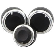 Resim Novahub Siyah Alüminyum Alaşım Araba Klima Düğmesi Ac Düğme Düğmesi Nissan Tııda Nv200 Lıvına 04-10 Geniss Sylphy 2012 Aksesuarları 