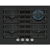 Resim Siemens EP6A6HI40O Gazlı Sert Cam Ankastre Ocak Siyah 