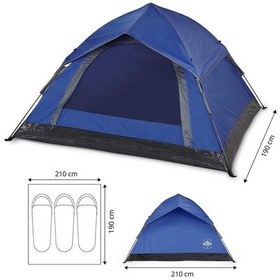 Resim Where Tomorrow Wurf Otomatik Çadır-mavi Mavi 