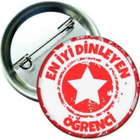 Resim Hediye Panayırı - En Iyi Dinleyen Öğrenci Rozeti (20 Adet) 