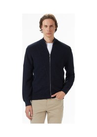 Resim Nautica Erkek Lacivert Classic Fit Hırka Düz S57306t Lacivert 