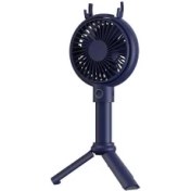 Resim Xinh 2 In 1 USB El Masaüstü Mini Fan 40 Derece Dönebilen 3 Hız Yaratıcı Mobil Braket Soğutma Fanı Fanlar (Yurt Dışından) 