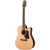 Resim Walden WAD600CEW Elektro Akustik Gitar (Natural) 