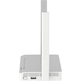 Resim Keenetic Omni Dsl N300 Wi-Fi Mesh Gigabit Vdsl2\u002Fadsl2+ Modem Router, 3-Port Fast Ethernet ve 1-Port Gigabit Ethernet Portu, USB Portu 