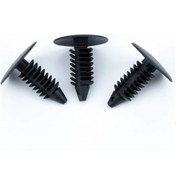 Resim Lasonstiges 50 Adet 8mm Delik Araba Bağlantı Elemanı Klipleri Tampon Perçin Hyundai Tucson Kia Rio K2 K3 5 Sportage Ceed Sorento Cerato Soul 