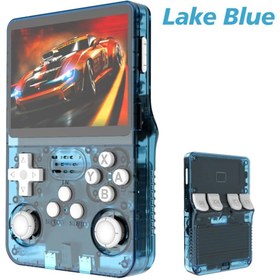 Resim CONSOLEX R36S Retro El Oyun Konsolu – 3,5" IPS Ekranlı, 15.000+ Oyun Yüklü, Taşınabilir Cihaz - Mavi 